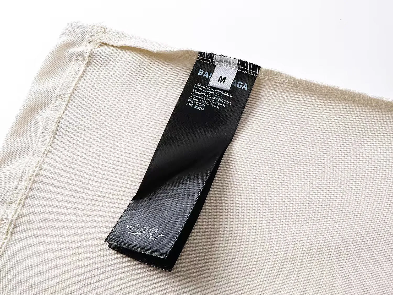 # 25SS NEW # BALENCI*GA # 260g * 1 1 + os Same Style！！ ：3269# Sizes：xs-L ： 1 （ White）